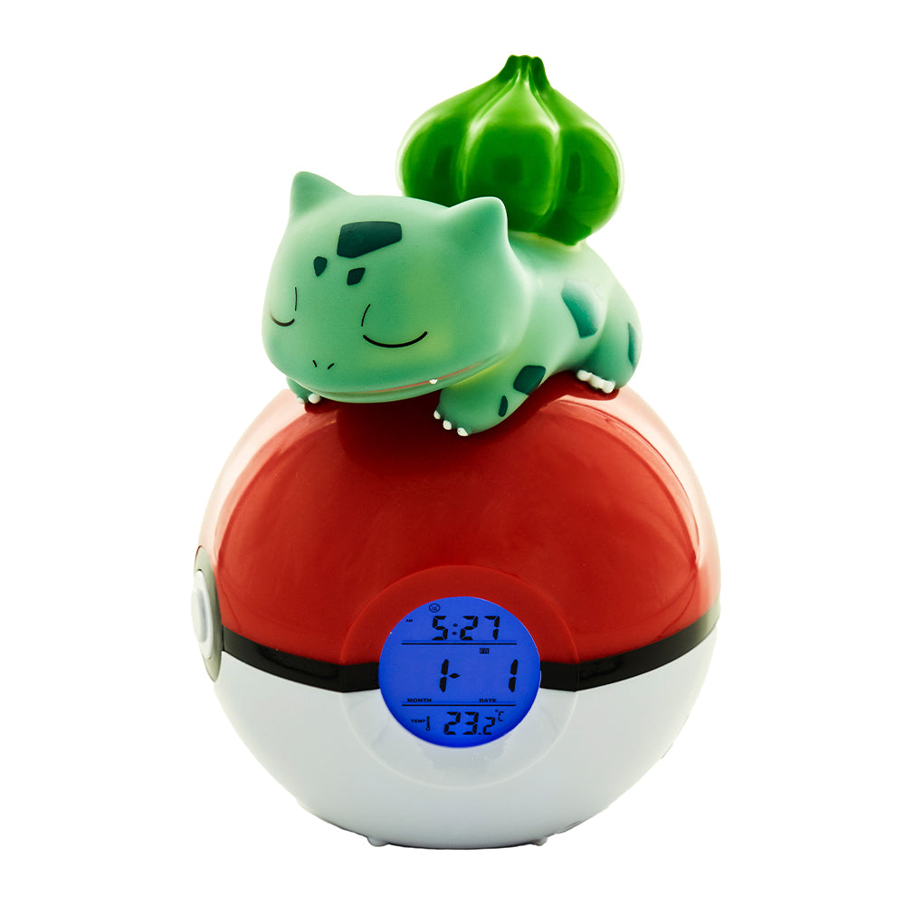 Pokémon Bulbasaur Light-Up FM Alarm Clock