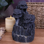 Skull Backflow Incense Tower 17.5cm