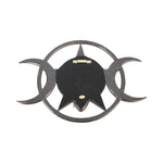 Triple Moon Goddess Plaque 30cm