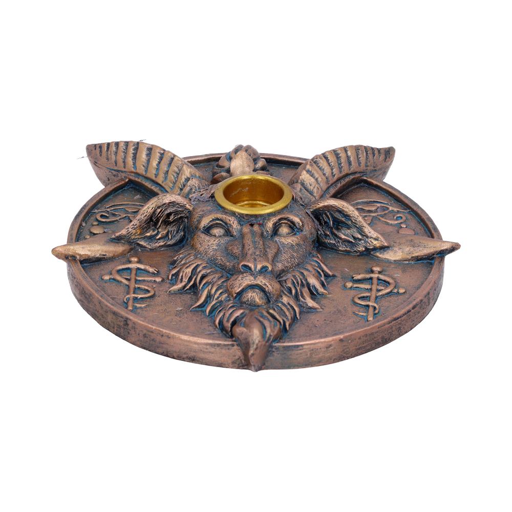 Baphomet's Prayer Incense and Candle Holder 12.6cm