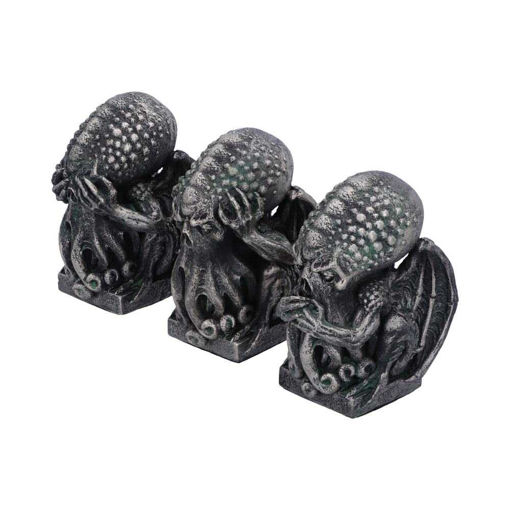 Three Wise Cthulhu 7.6cm