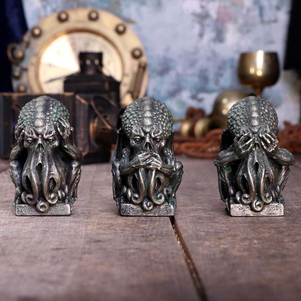 Three Wise Cthulhu 7.6cm