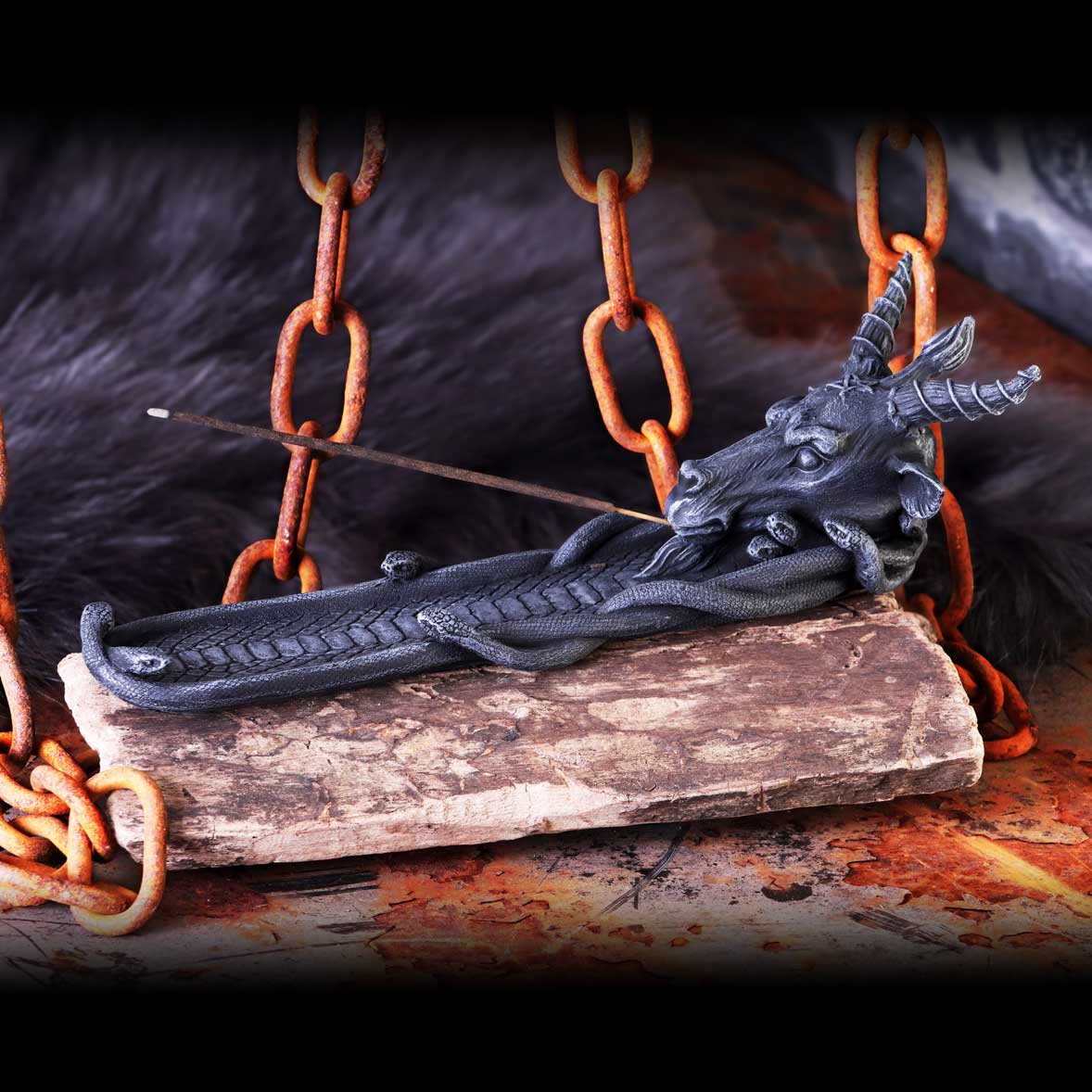 Baphomet's Scent Incense Holder 29.2cm