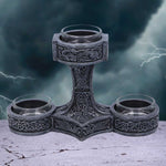 Thor's Hammer Tea Light Holder 18.5cm