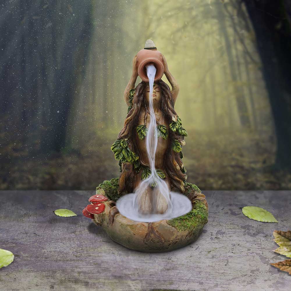 Forest Maiden Backflow Incense Burner 12.5cm