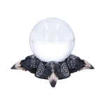 Future of the Raven Crystal Ball and Holder 15cm