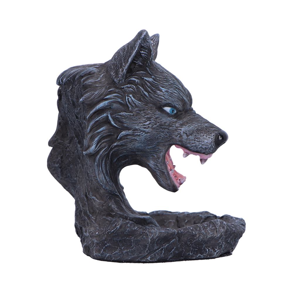 Dark Wolf Backflow Incense Burner 11.5cm