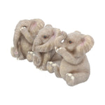 Three Baby Elephants 8cm