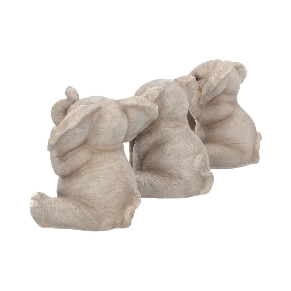 Three Baby Elephants 8cm