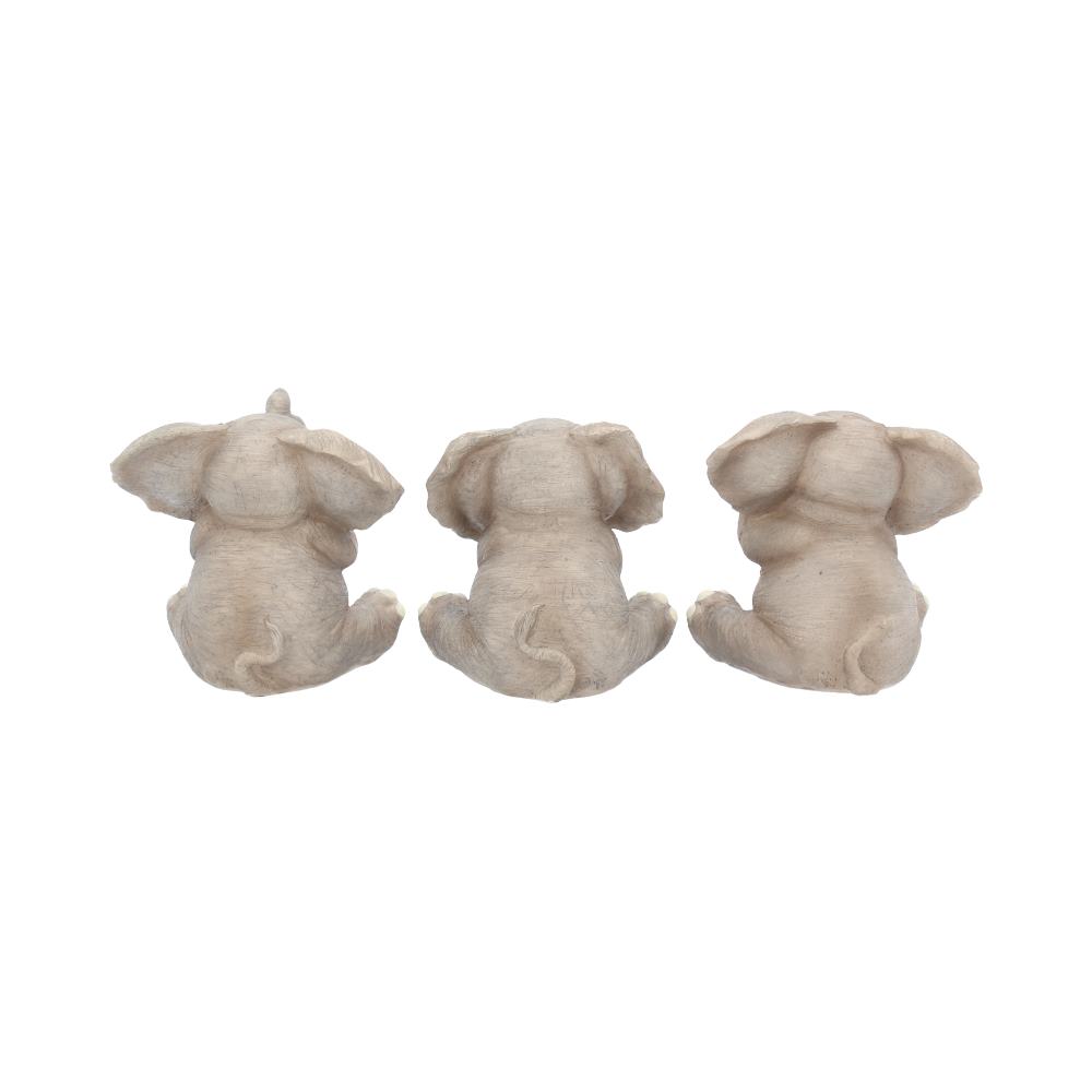 Three Baby Elephants 8cm