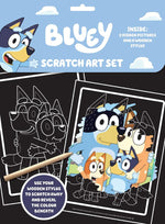 Bluey Scratch Art Set