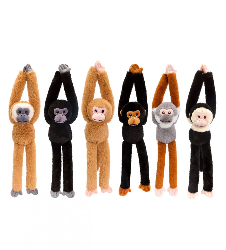 Keeleco Assorted Hanging Monkey (40cm)