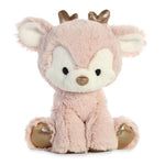 Plush Pink Reindeer 8 inch