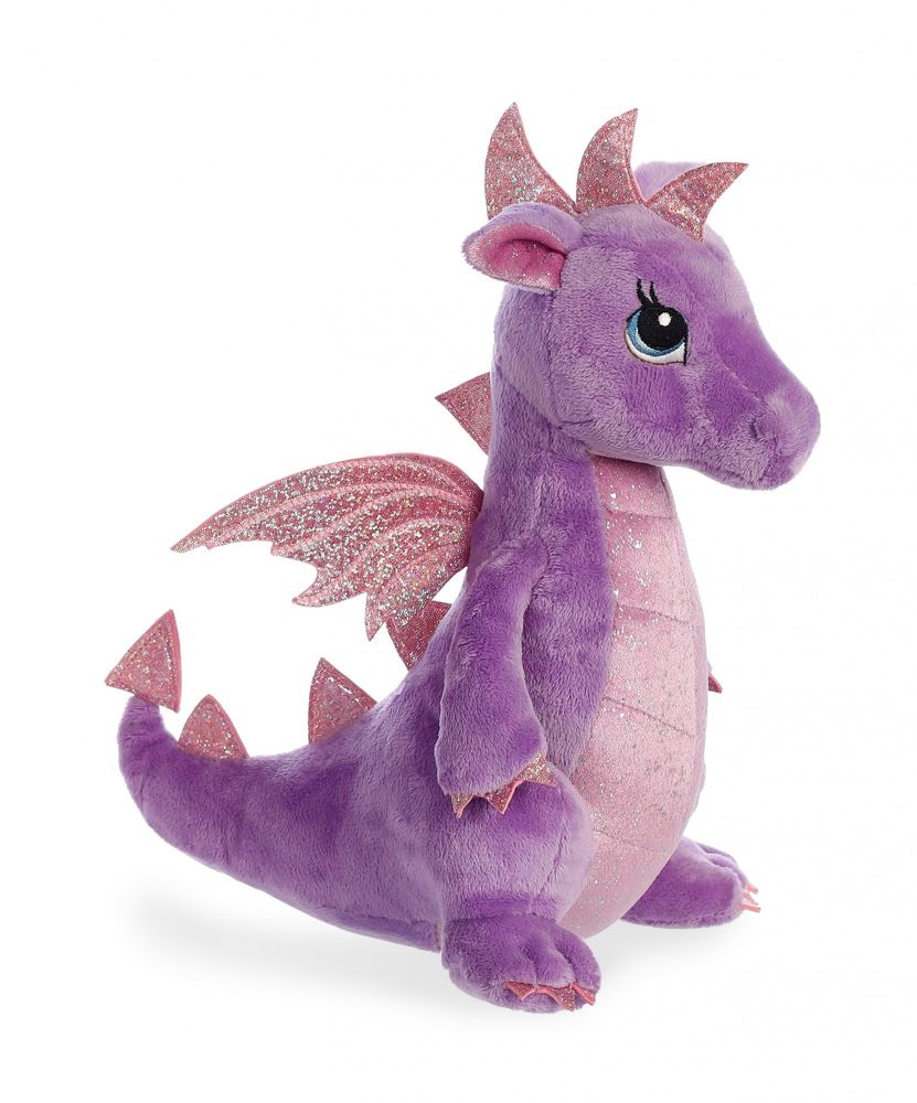 Sparkle Tales Larkspur Purple Dragon 30cm