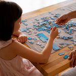 A Giraffe On A Beach Holiday Jigsaw Puzzle