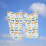 Multi Dog Beach Towel