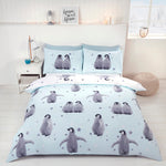 Starry Penguins Duvet Set