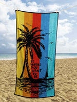 Palm Tree Beach Towel