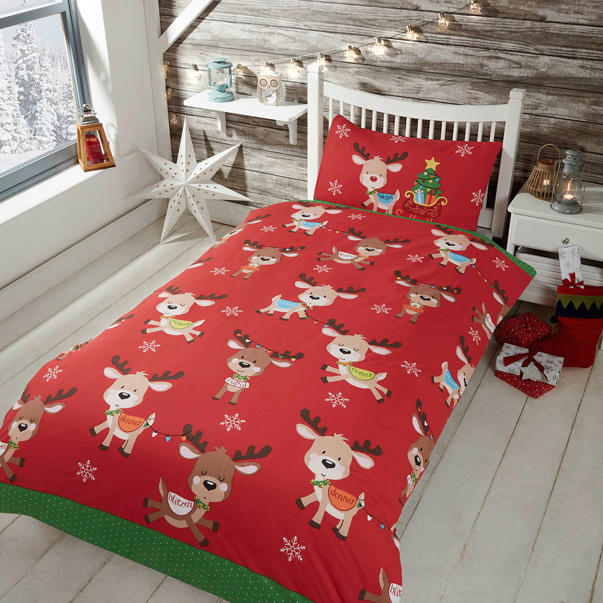 Rudolph & Friends Duvet Set