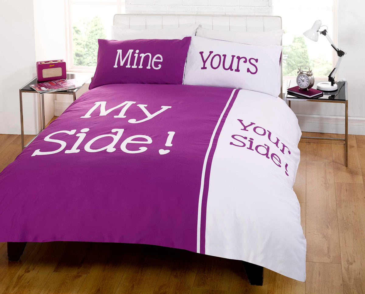 My Side Your Side Duvet Set