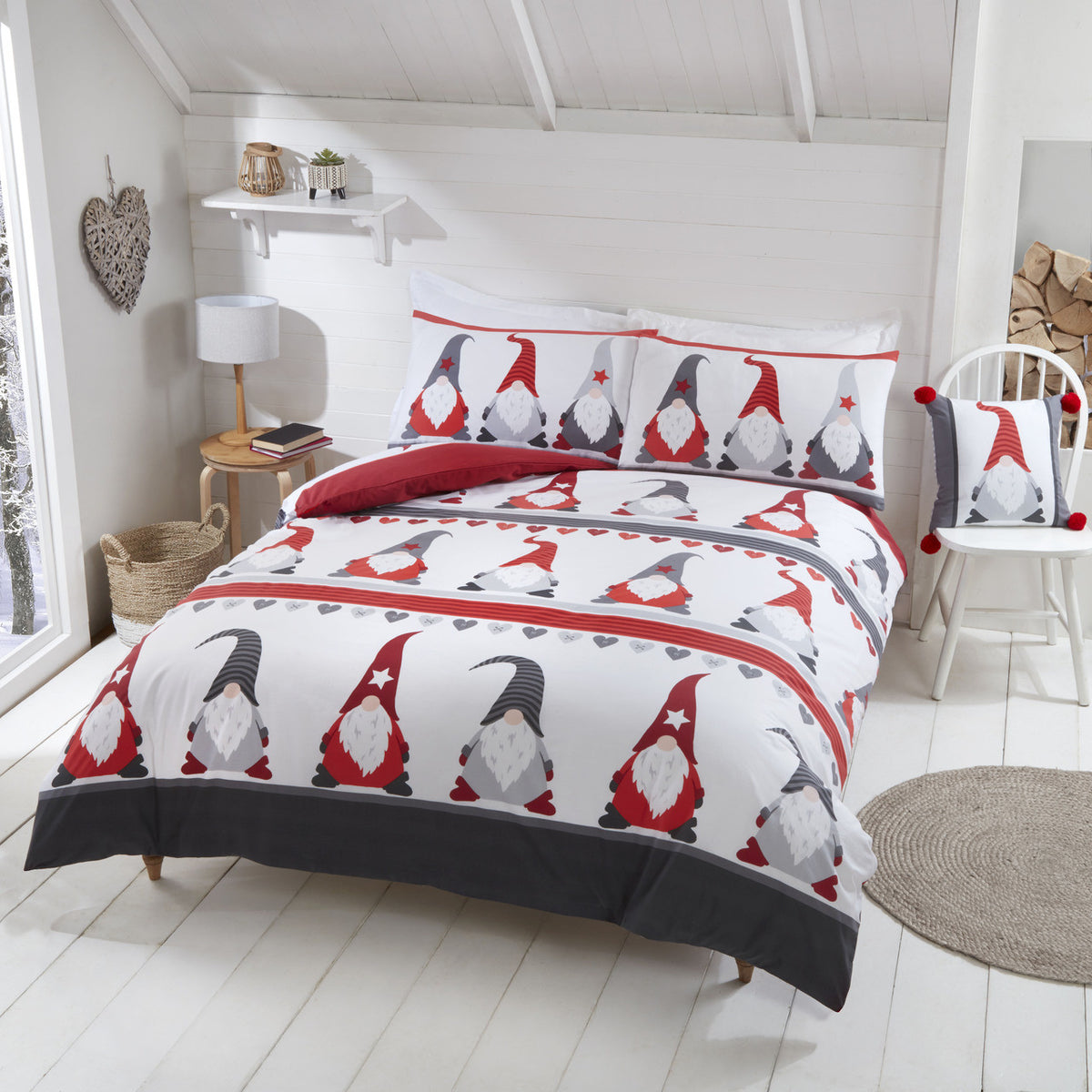 Festive Gonks Duvet Set