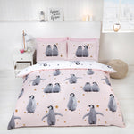 Starry Penguins Duvet Set