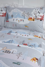 Winter Town Duvet Set