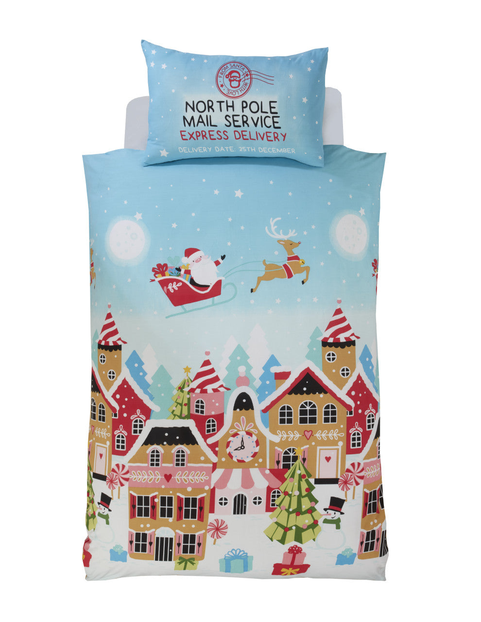 Gingerbread Town Duvet Set