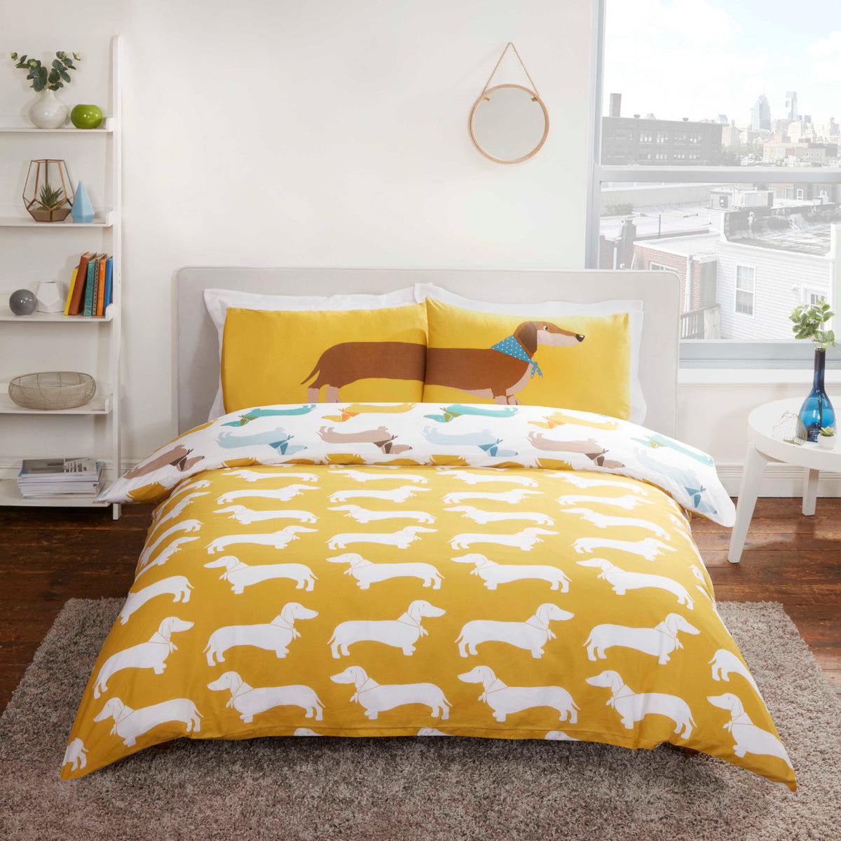 Sausage Dog Duvet Set