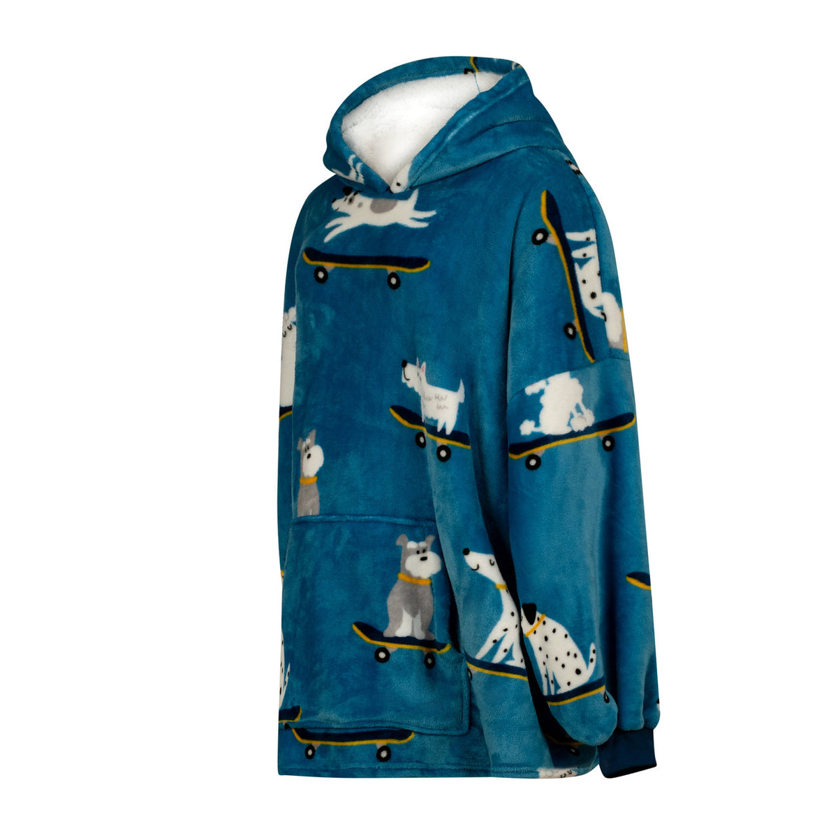 Skater Dogs Oversized Blanket Hoodie