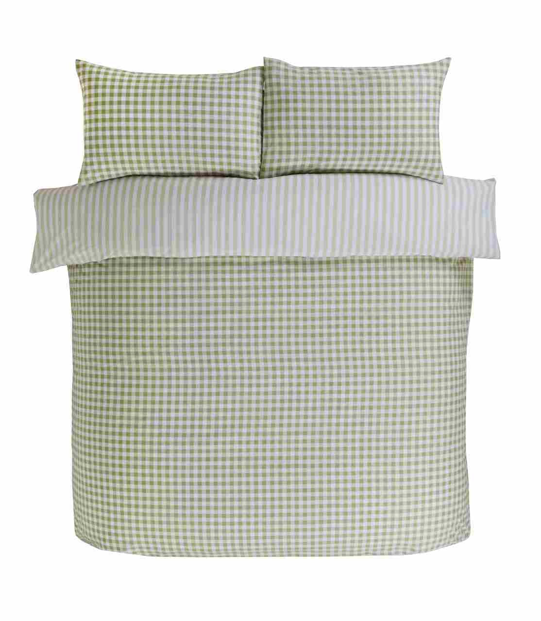 Gingham Check Duvet Set