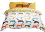 Sausage Dog Duvet Set