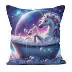 Unicorn In The Bath Cushion