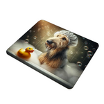 Dog In The Bath Style 2 Wooden Placemat