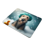 Dog In The Bath Style 1 Wooden Placemat