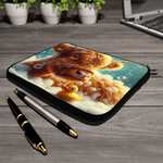 Highland Cow In Bath Style 3 Tablet Sleeve