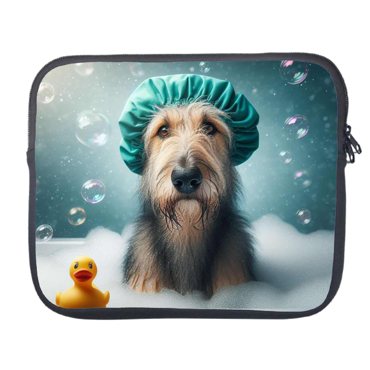 Dog In The Bath Style 1 Tablet Sleeve