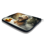 Dog In The Bath Style 2 Tablet Sleeve