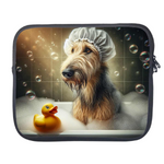 Dog In The Bath Style 2 Tablet Sleeve