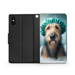 Dog In The Bath Style 1 Wallet Phone Case