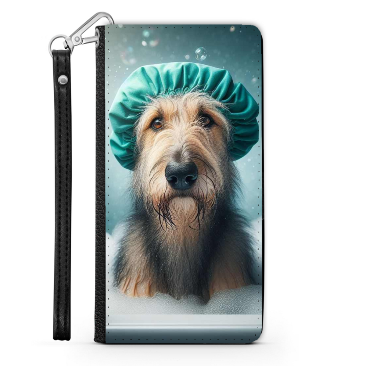 Dog In The Bath Style 1 Wallet Phone Case