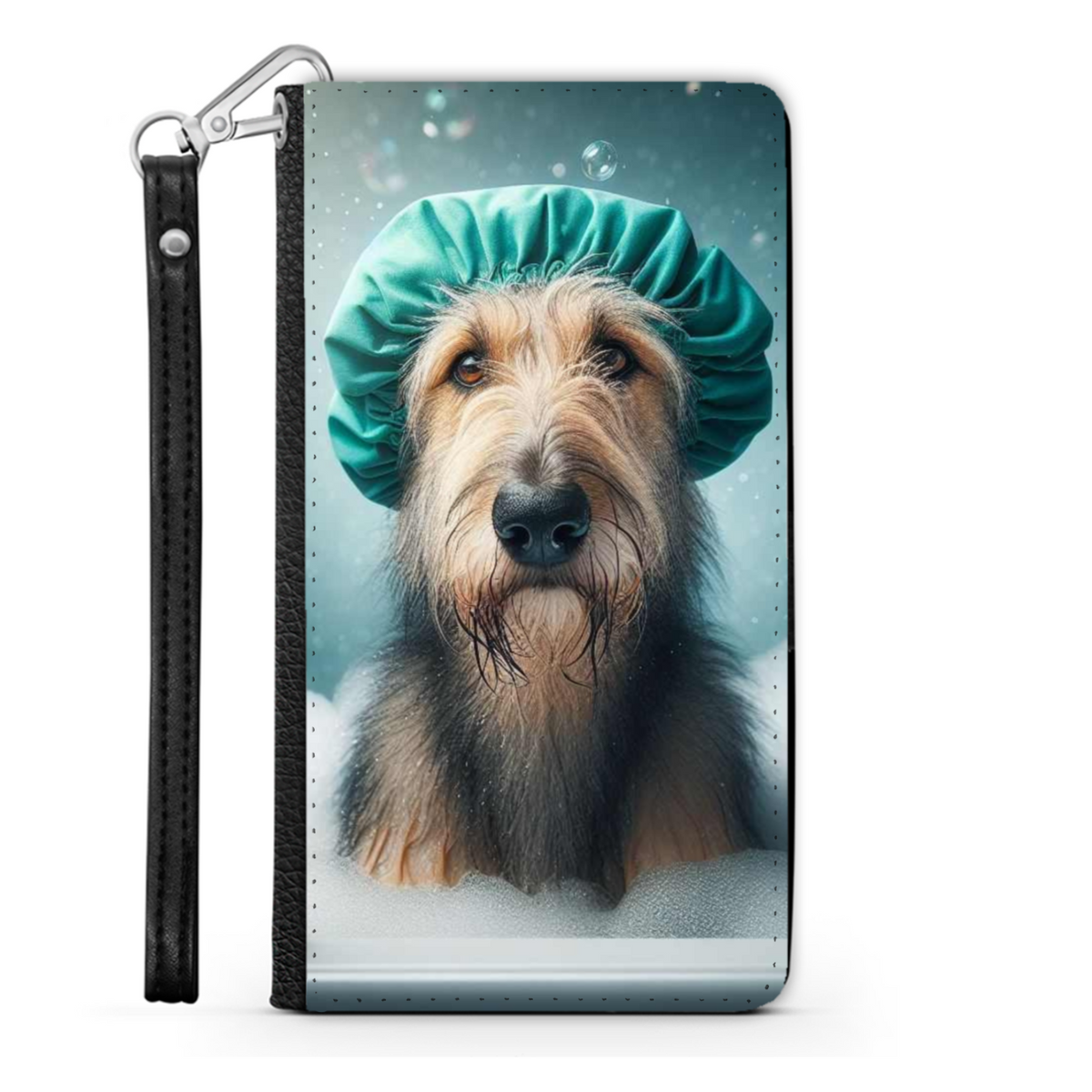 Dog In The Bath Style 1 Wallet Phone Case