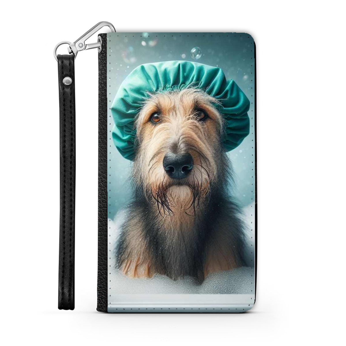 Dog In The Bath Style 1 Wallet Phone Case