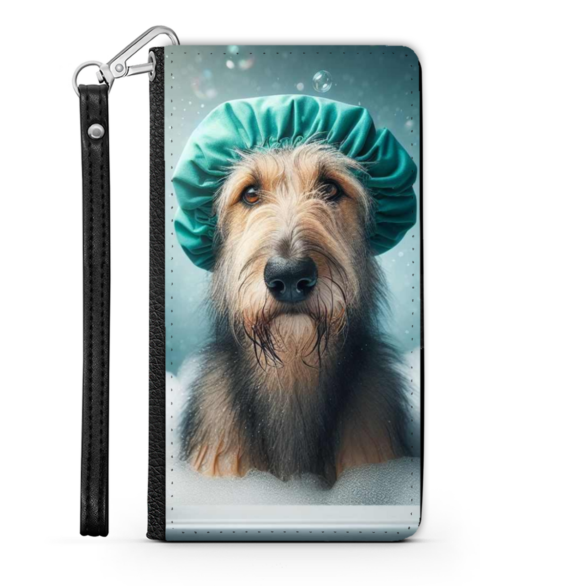 Dog In The Bath Style 1 Wallet Phone Case