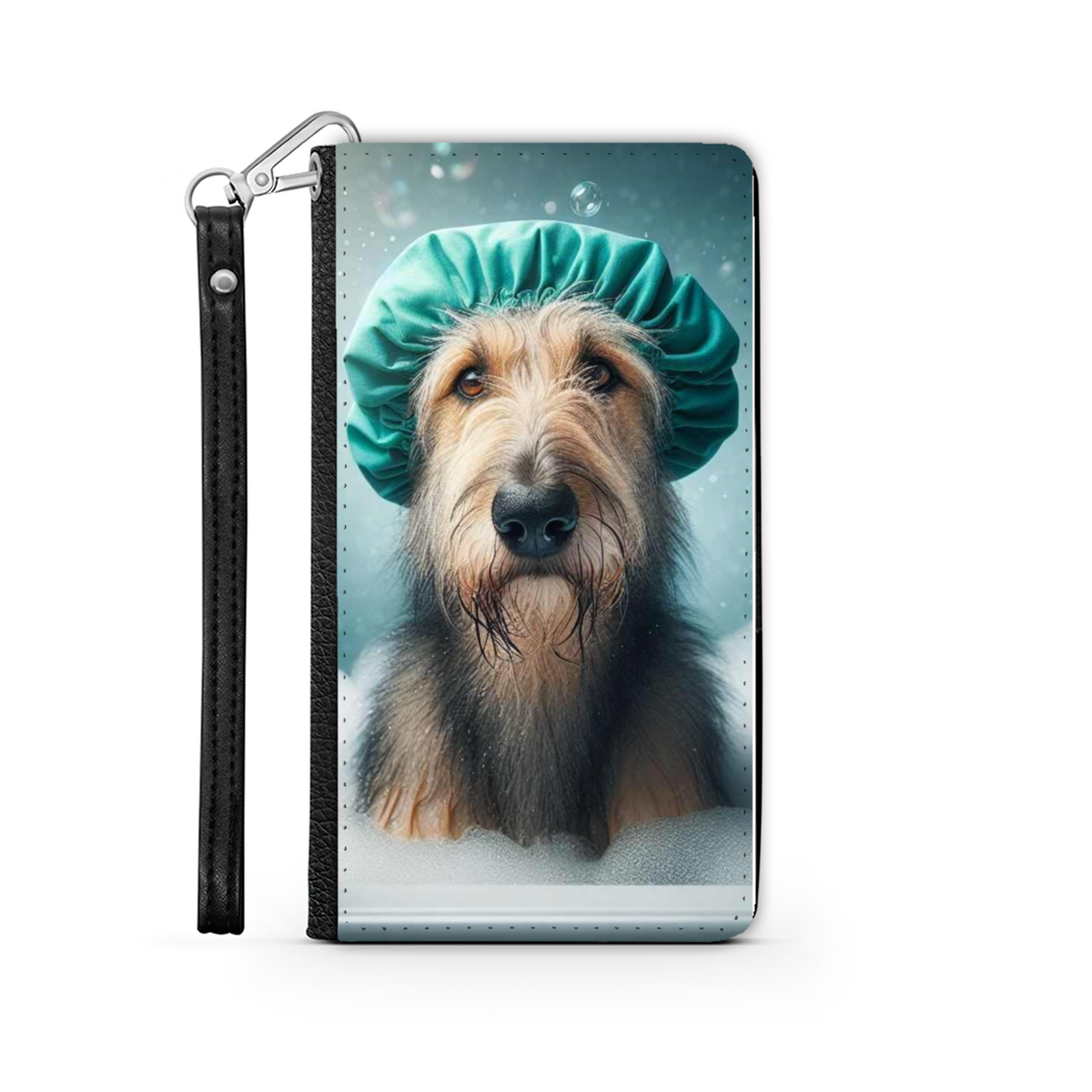 Dog In The Bath Style 1 Wallet Phone Case