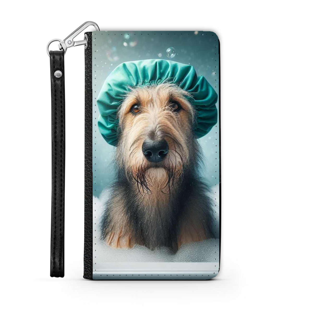 Dog In The Bath Style 1 Wallet Phone Case