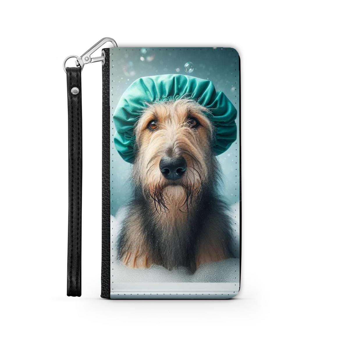 Dog In The Bath Style 1 Wallet Phone Case