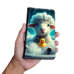 Sheep In The Bath Style 3 Wallet Phone Case