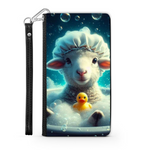 Sheep In The Bath Style 3 Wallet Phone Case