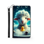 Sheep In The Bath Style 3 Wallet Phone Case